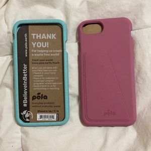 NWT Eco-friendly Pela pocket iPhone cases